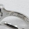 TIFFANY&Co. Open heart Ring Elsa Peretti Silver925 #4.9(US Size) heart 4.7g Women Used