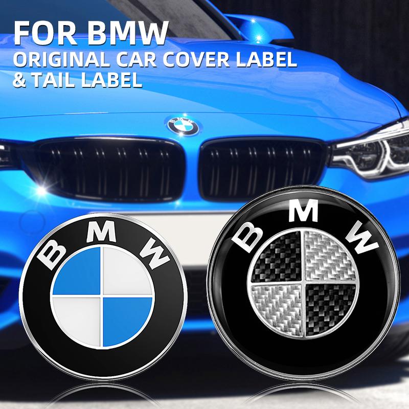 For BMW E39 E46 E90 E91 F30 F31 G20 E39 E60 E61 F10 F11 G30 G31 G60 F01 Valve 45/74/82mm Car Front Hood Emblem Rear Trunk Badge SU5