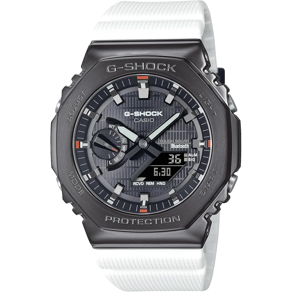 

Casio G-Shock GBM-2100B-7AJF Bluetooth Tough Solar Men s Watch White Eco-Friendly Material