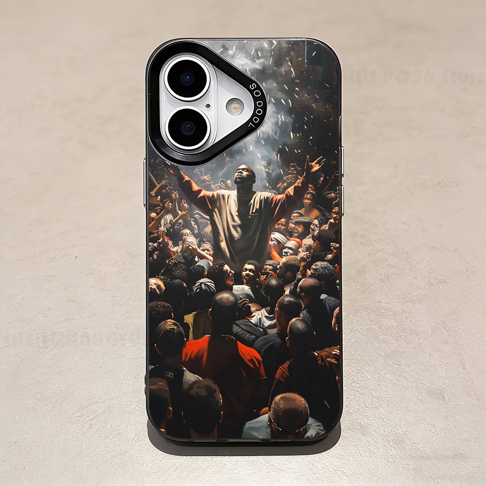 

K-Kanye Singer West Case For IPhone 11 12 13 14 15 16 17 Pro Max XS X XR Cover iPhone16pro