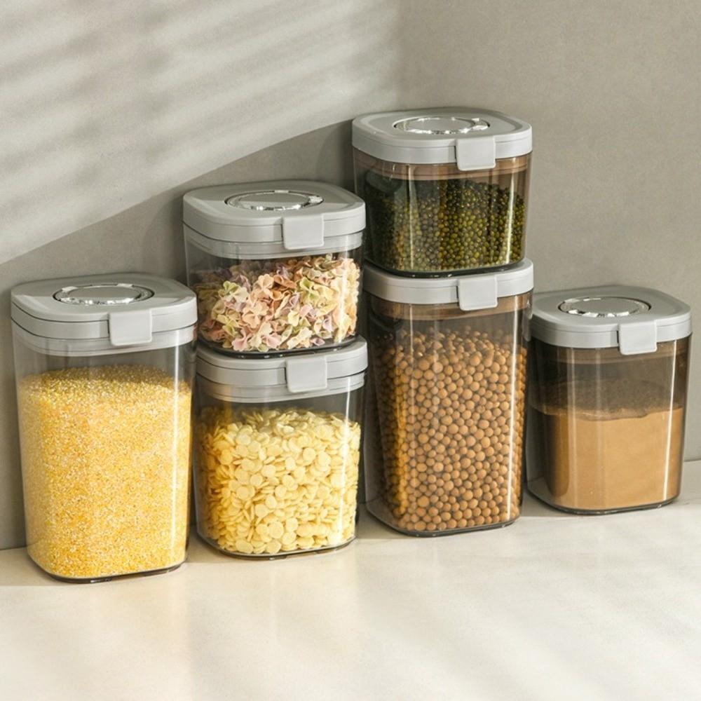 Coffee Bean Can Milk Powder Jar Box with Scraper Spoon Airtight Container Food Sealed Box  for Kids