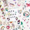 Unicorn Cartoon Stickers for Kids' DIY Creative Diary and Planner Decoration