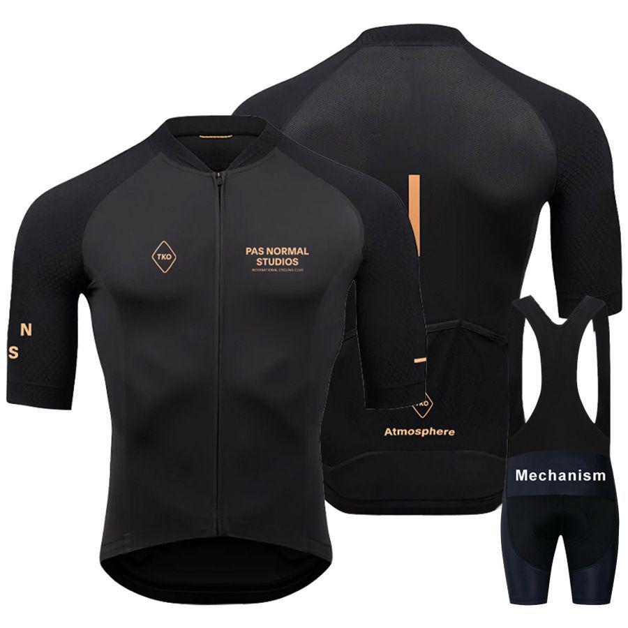 2023 Men's Team Edition Summer Cycling Suit Set - Short Sleeve Road Bike Apparel