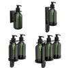 Easily Refillable Wall Mounted Soap Dispensing Solution In Green Color
