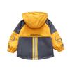 Boys' Color Blocked with Stripes Hooded Coats for Children Aged 3-10 Boys Girls In Spring  Autumn