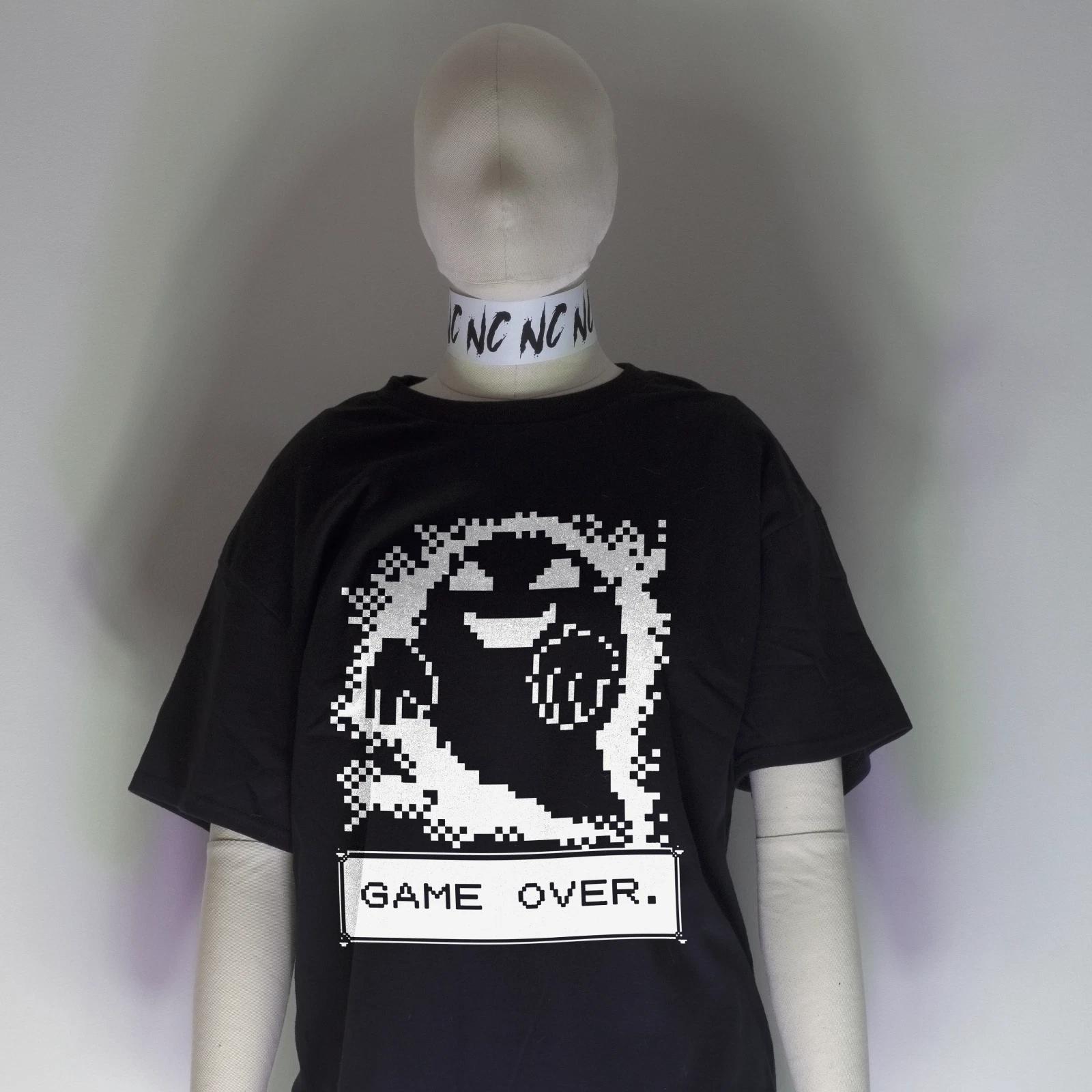 GHOST MISSINGNO Shirt | Creepy Pasta Rare Glitch Beta Prototype Game 8-Bit 2XL
