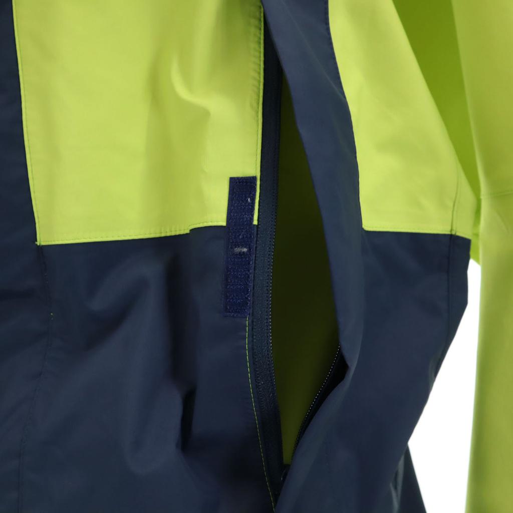 HELLY HANSEN Nylon jacket Setup WL Navy system Storage bag Men's Used