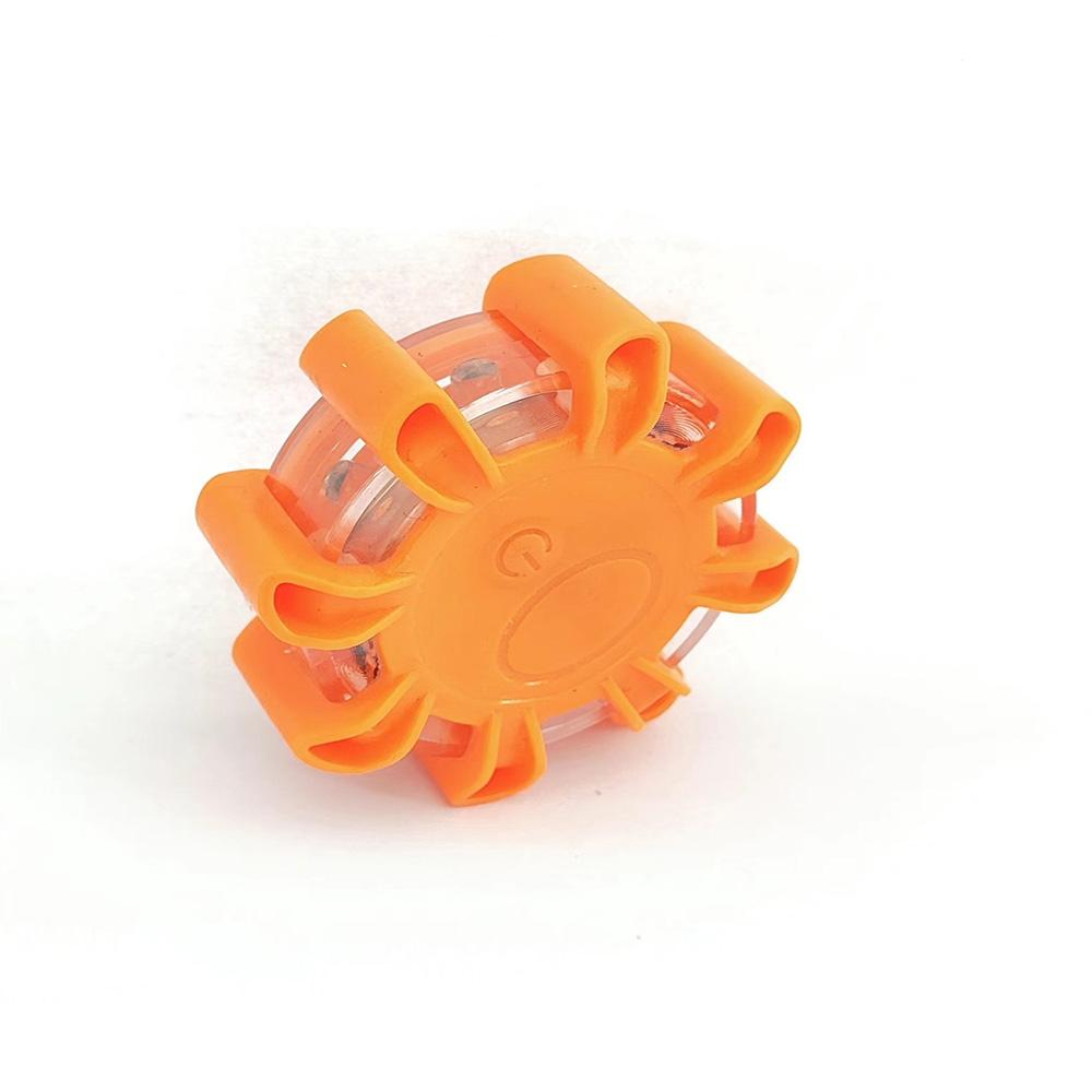 

Будьте заметны и будьте в безопасности: 1 шт. светодиодный аварийный автомобильный фонарь для придорожного дискового маячка и предупреждающего ночного света 0-5W оранжевый