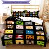 3pcs Minecraft2 Cover Set - Personalized Name, HD Printed Bedding with 1 Cover and 2 Pillowcases - Perfect for Home Decor, Easy Care