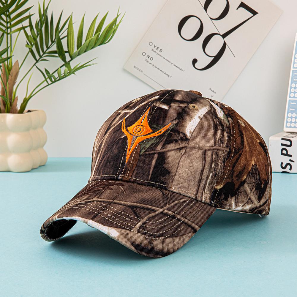 Yiran bag Europese En Amerikaanse Zomer Buiten Baseballpetten, Blad-Geprinte Jungle Camouflage Petten, Heren En Dames Camouflage Baseball C Adjustable&>8Y
