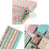 Copperboard Gift Wrap Paper Pack With Colorful Patterns For Special Occasions