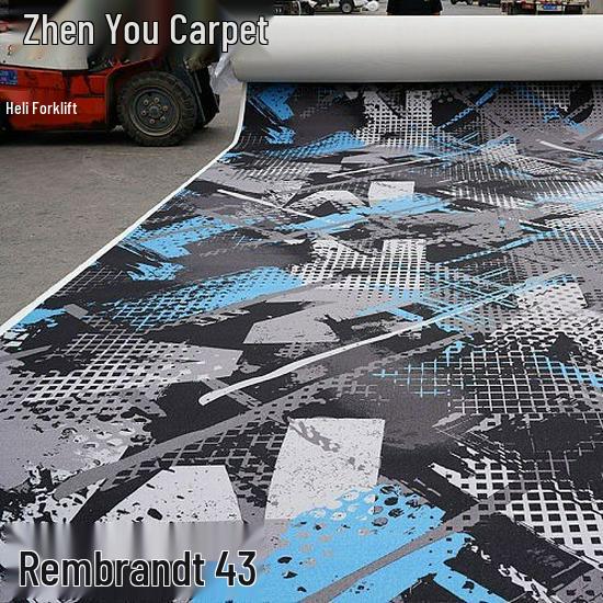 Fire-Resistant, Durable, Colorfast Billiard Room Nylon Carpet 650g