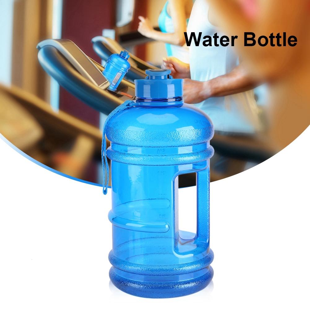 2.2L Water Bottle Kettle Sports Cup Camping Gym Large  Acity Outdoor Black