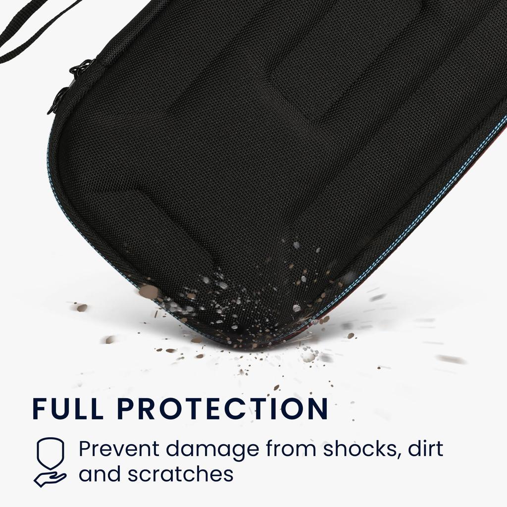 kwmobile Texas Instruments TI-84 Plus CE Compatible Calculator Case - Storage and Carrying Case for Graphing Calculators, Nylon EVA - Black