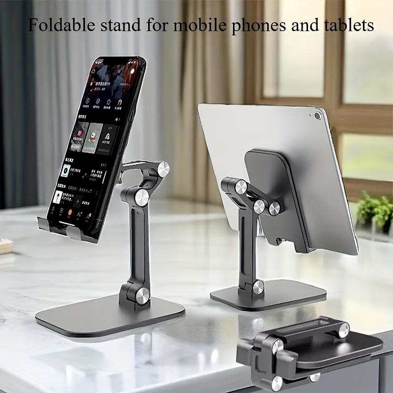Foldable Stand for Mobile Phones and Tablets with 360-Degree Rotation and Waterproof Feature