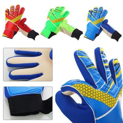 Thickened Kids Goalkeeper Glove Full Finger Protection Football Match Gloves