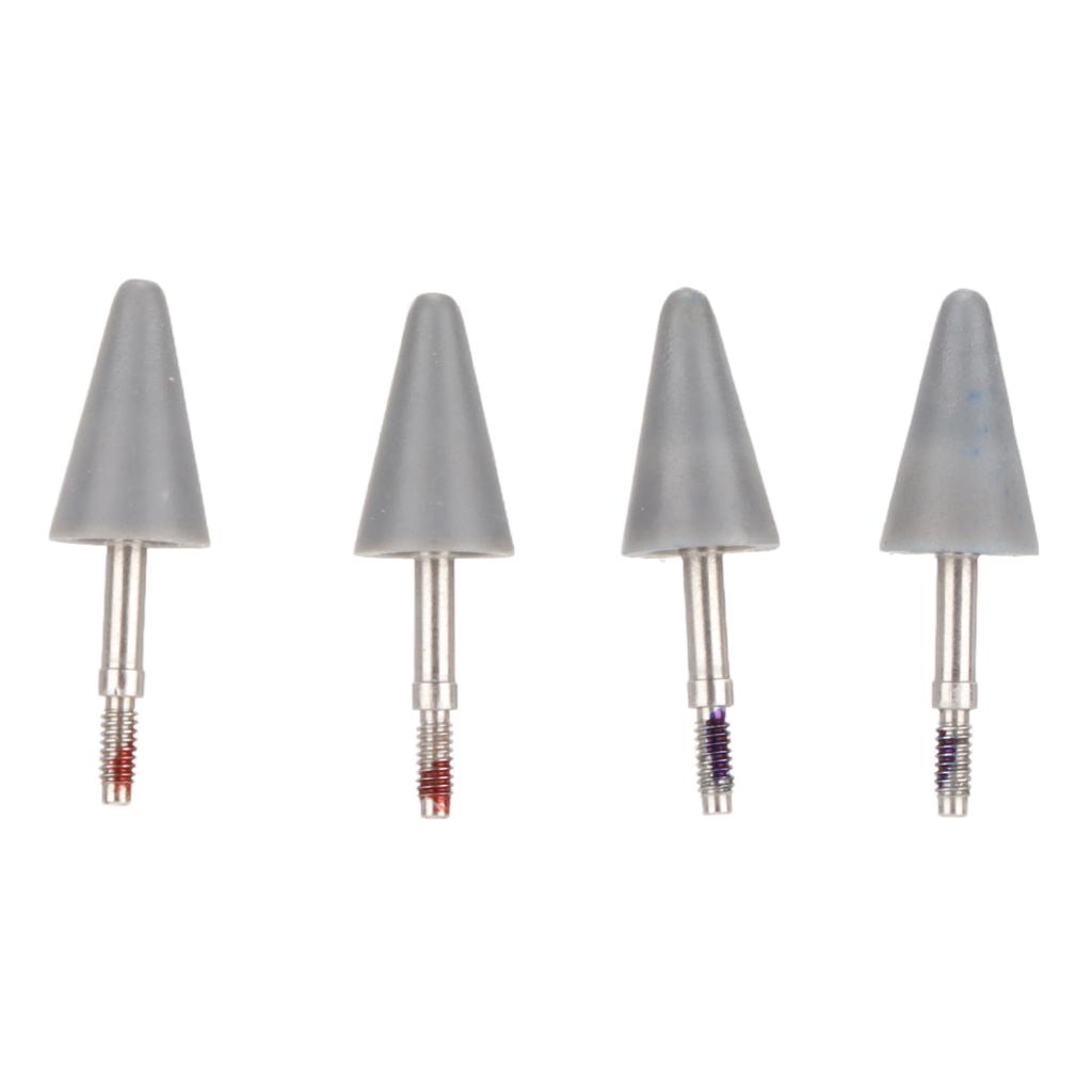 4Pcs Tablet Stylus Tips Smoother Writing Flexible Soft Easy Installation Touch Stylus Pen Nibs for