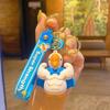 Creative Dali Goose Keychain Pendant Cute Cartoon Car Key Chain Couple Schoolbag Accessories Small Gifts