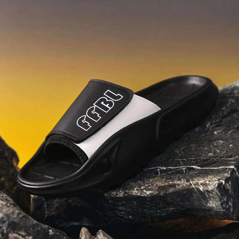 Letní svrchní oděvy trendy módní měkké spodní protiskluzové pantofle pánské pantofle