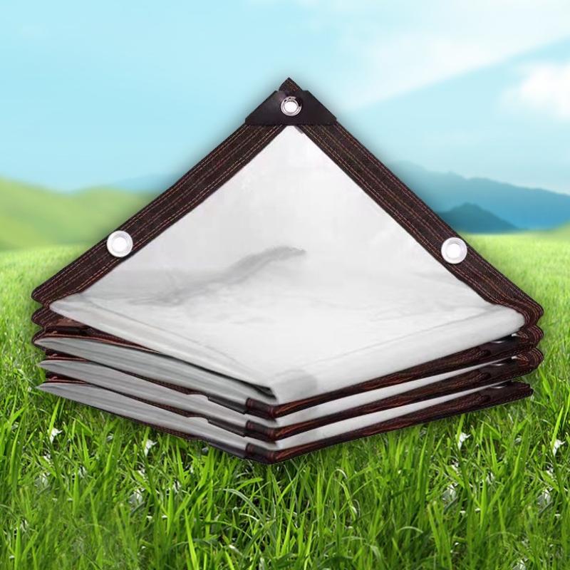 Transparent Waterproof Cloth Thickened Oilcloth Garden Rainproof Plastic Cloth Plant Cold-Proof Heat Insulation Tarpaulin