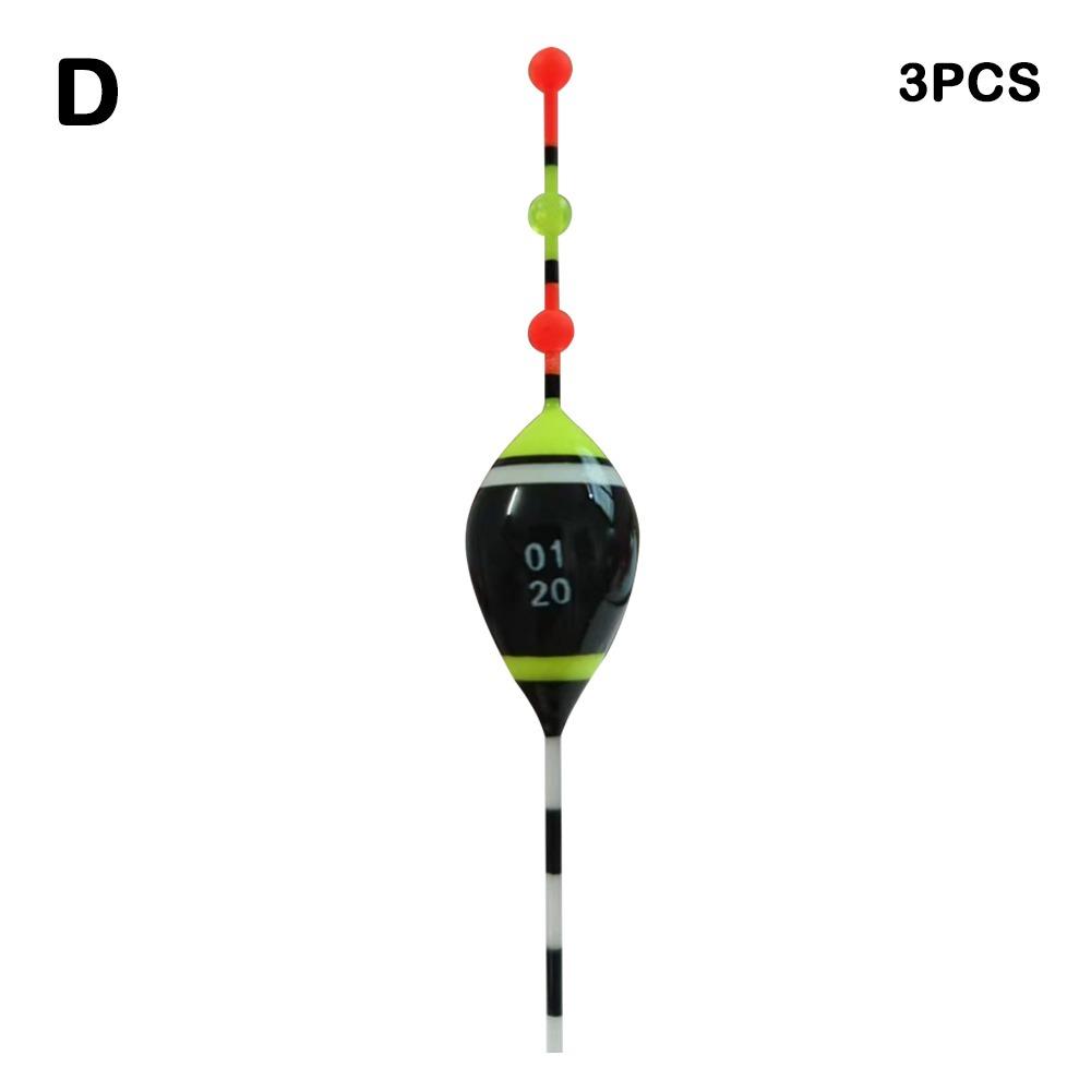 

3pcs Rock Fishing Floats Superfine Fishing Tackle New Buoy Ice Fishing Accessory D