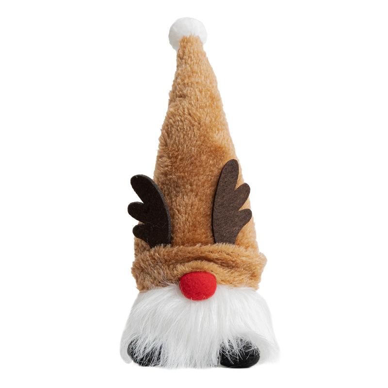 Xmas Gifts Santa Claus Pendant Glowing Gnome New Year Christmas Faceless Doll Merry Christmas Navidad Natal Gift Ornament