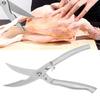 Stainless Steel Shears Scissors   Lock Heavy Duty High Hardness Thickening Scissors