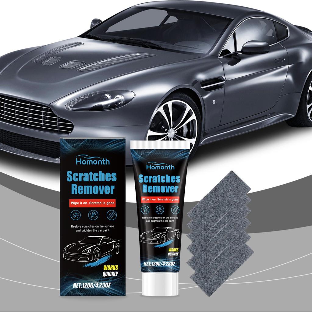 HOMONTH Car Scratch Repair Kit Gentle Clean Care Scratch Remover Polish Paste Auto Detailing Supplies