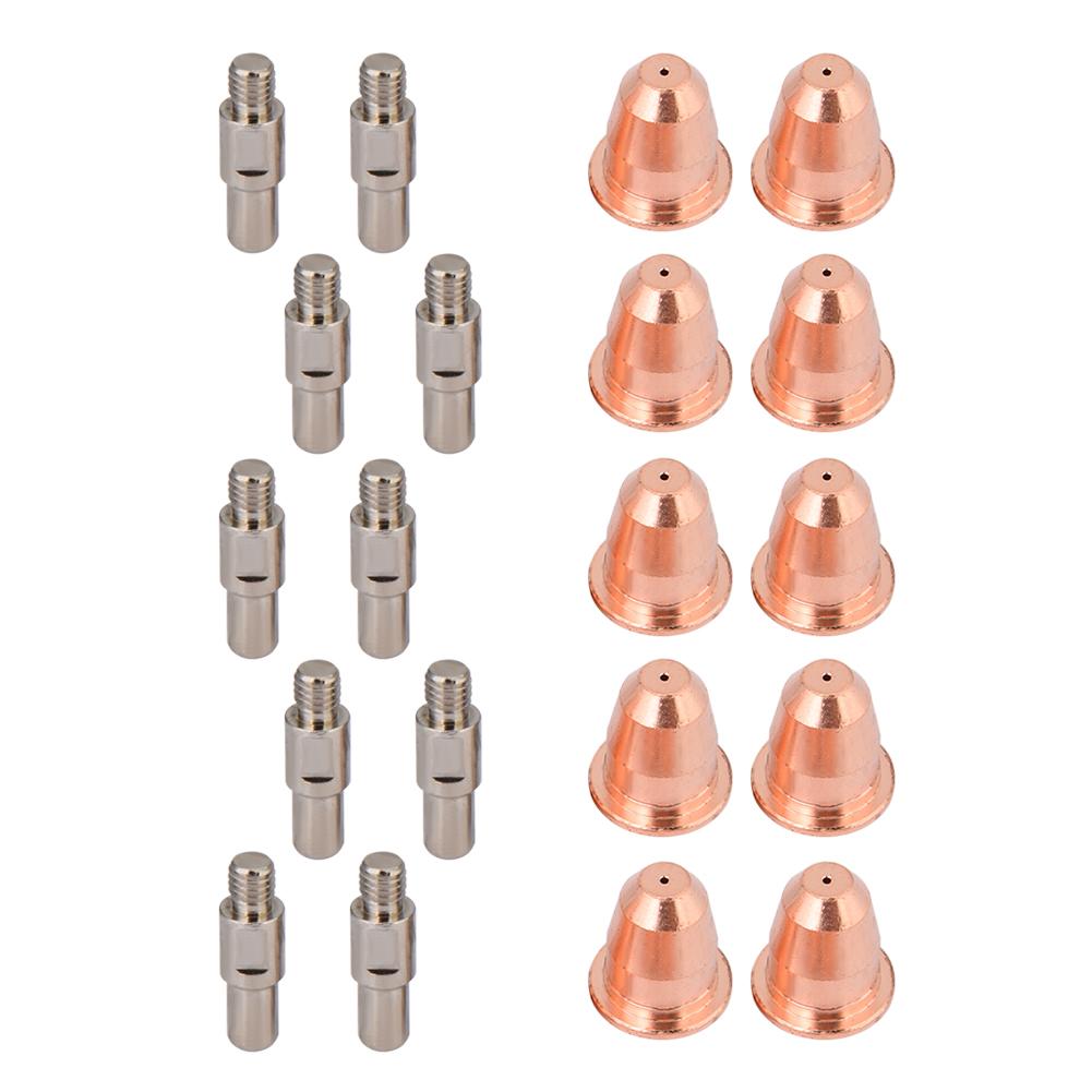 Electrode Cutting Nozzle Tool Cutting Nozzle PR0110 Electrode PD0116-08 Nozzles for S25 S45 Plasma Cutter Torch