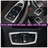 Fensterheber Abwärts-Steuertasten Scheinwerfer Schalter Abdeckung Zierleiste Für BMW X1 F48 2016 -  X2 F39 2018 -  Autozubehör