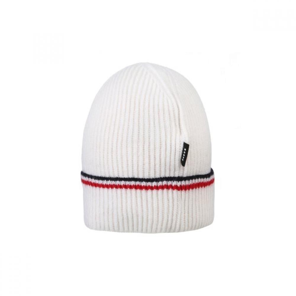 Onoff Men S Knit Beanie Of8502gb White