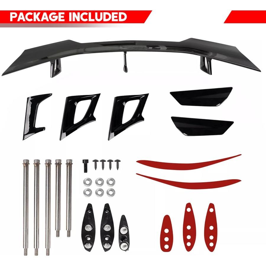 Rear Wing Spoiler for Chevy Camaro 20162025 SS RS LT ZL1 1LE Models HighPerformance Aerodynamic Trunk Wing Spoiler for Enhanced