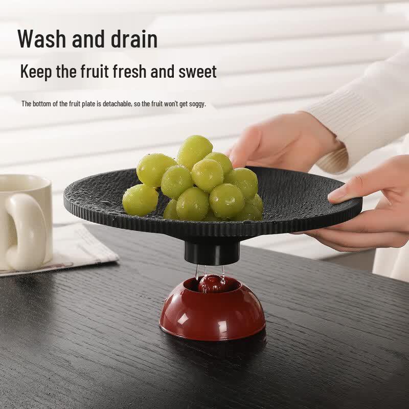 Light Luxury Chinese Style Melamine Fruit Draining Tray
