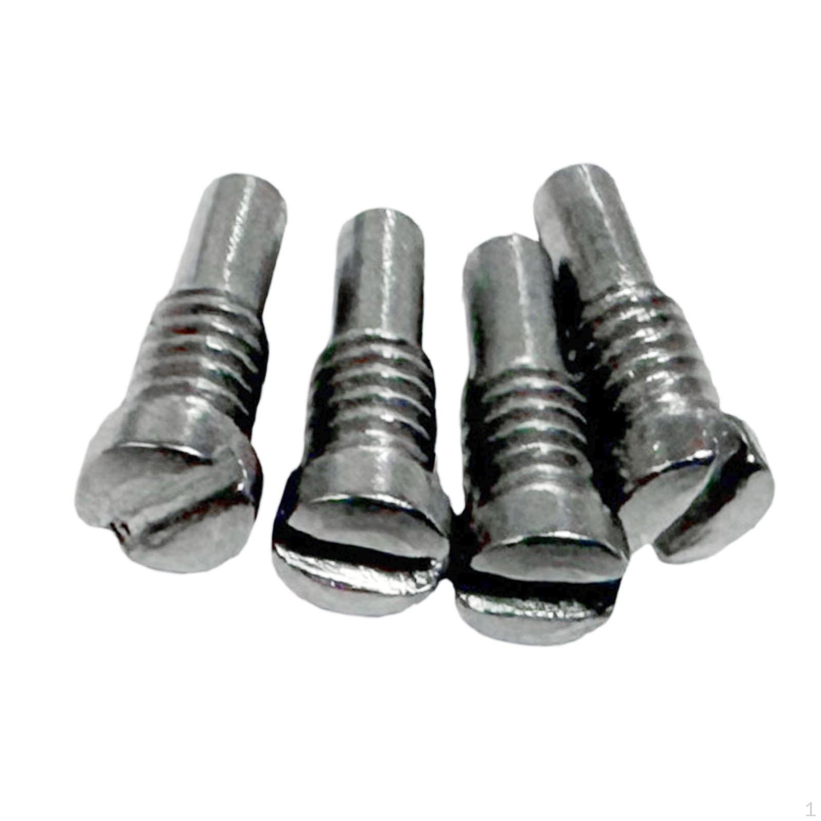 

4 Pieces Saxophone Adjustment Repair Screws Replacement Accessories Sturdy Zinc Alloy Instrument