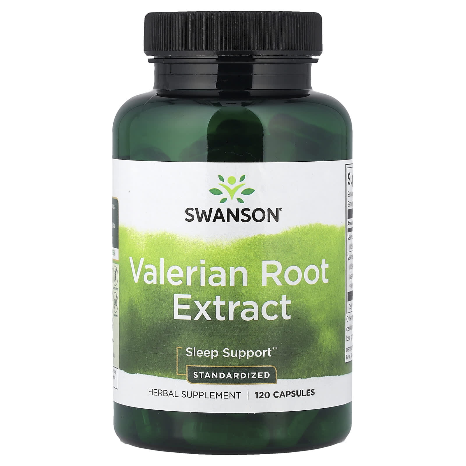 

Valerian Root Extract, Standardized, 120 Capsules