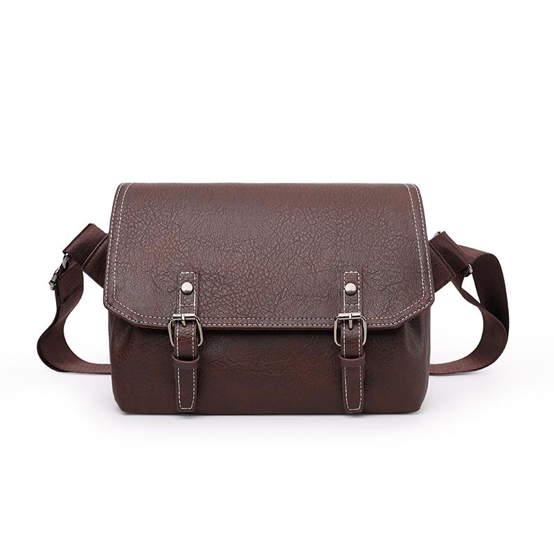 

Наплечная сумка для поездок на работу, кроссбоди, мужская сумка, мужская нагрудная сумка, сумка для мобильного телефона коричневый