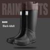 DAXTE Foldable Outdoor Adult Rain Boots