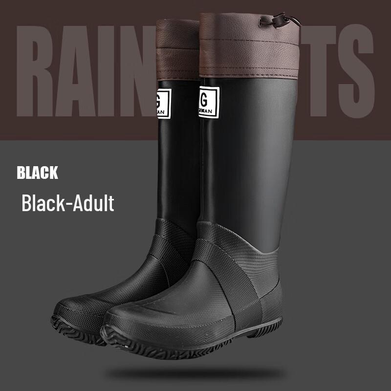 DAXTE Foldable Waterproof Hiking Rain Boots 36