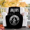 V-VOLCOM LOGO3 printed throw blanket—lightweight,soft,warm;versatile blanket for all seasons—perfect as &air-conditioning throw,nap blanket