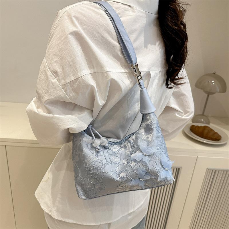 National Style Embroidery with Cheongsam Bag Women's 2025 New Spring Messenger Dumpling Bag Antique New Chinese Handbag