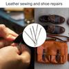 5Pcs DIY Handmad Leather Sewing Awl Hole Needle for Sewing or Repairing Leather  Shoes Canvas Tent Shoes Repairing Tools