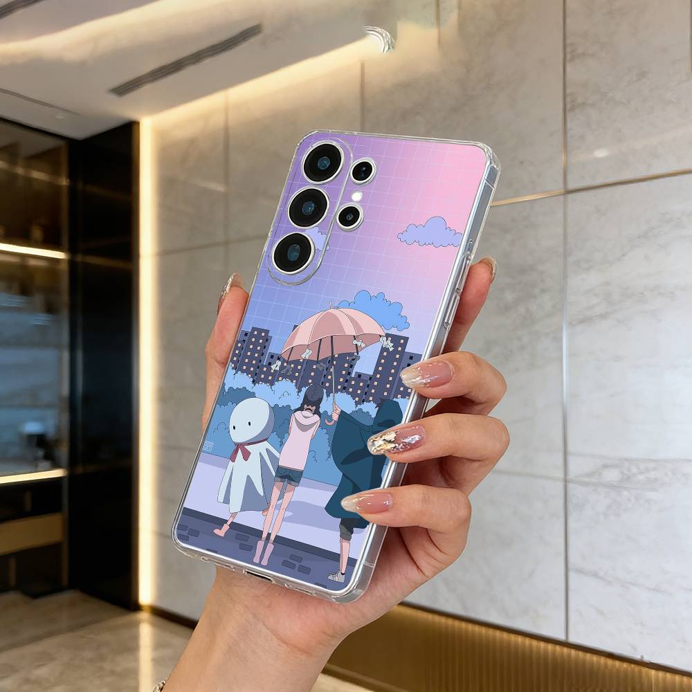 

W-W-Y-Weathering- With- You Phone Case For Samsung S25,S24,S21,S22,S23,S30,Ultra,S20,Plus,Fe,Lite Transparent Cover Samsung S235G