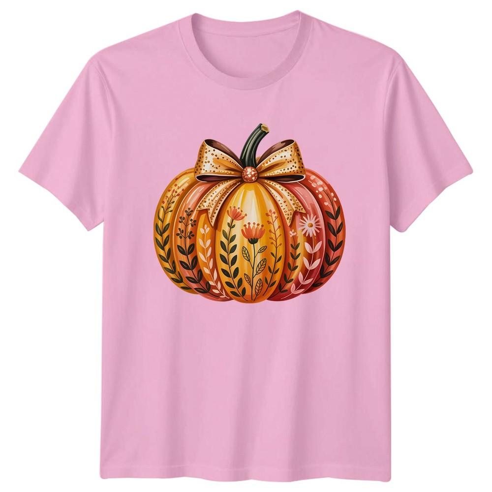Decorated Pumpkin Fall Harvest Autumn Unisexs Unisexs Graphic Tee Unisex TShirt