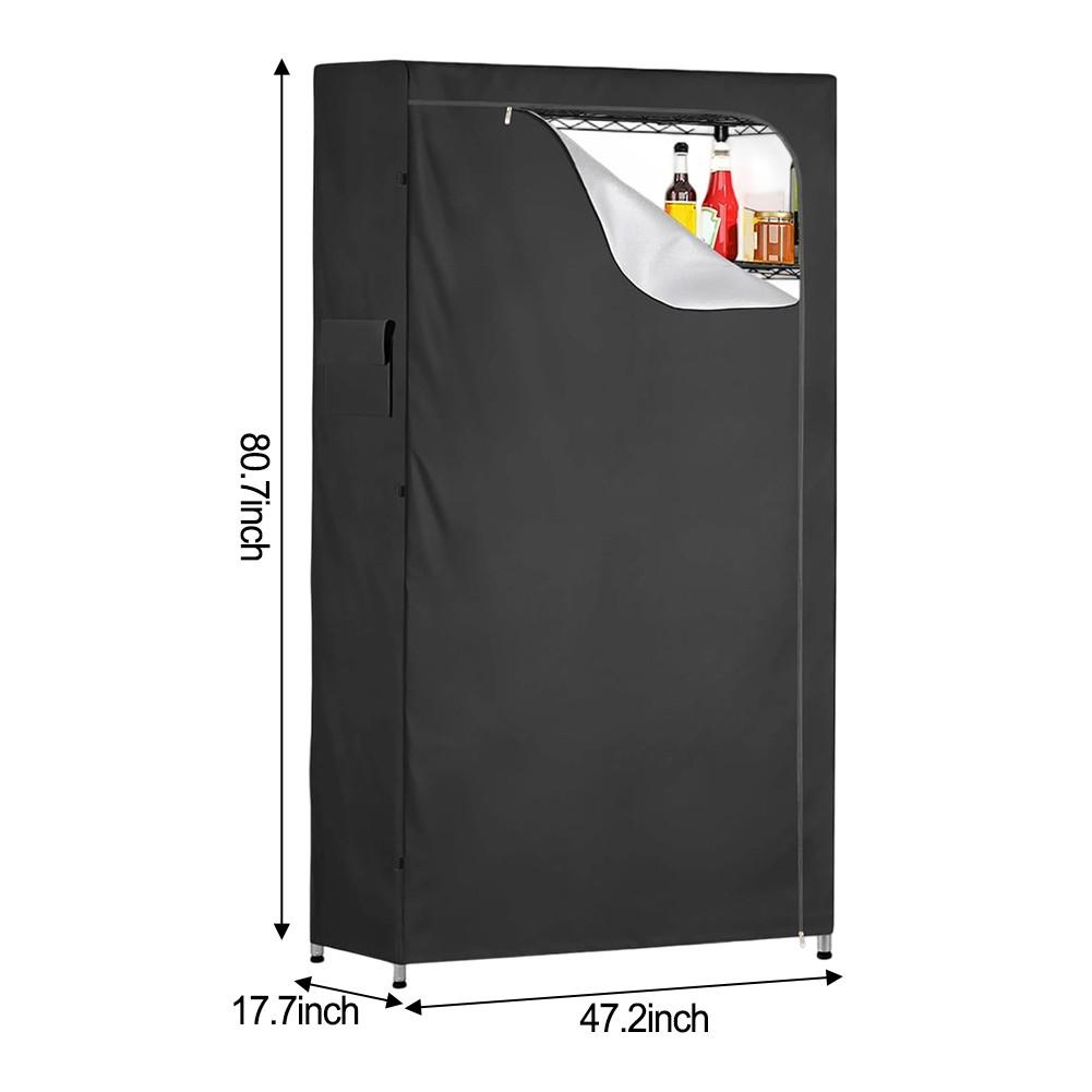 Heavy Duty Shelf Cover Wire Shelf Cover Easy Access Zipper