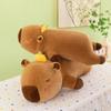 Capybara Plush Lounge Pillow Cozy Bedrest Companion Snuggle Sleep Stuffed Toy
