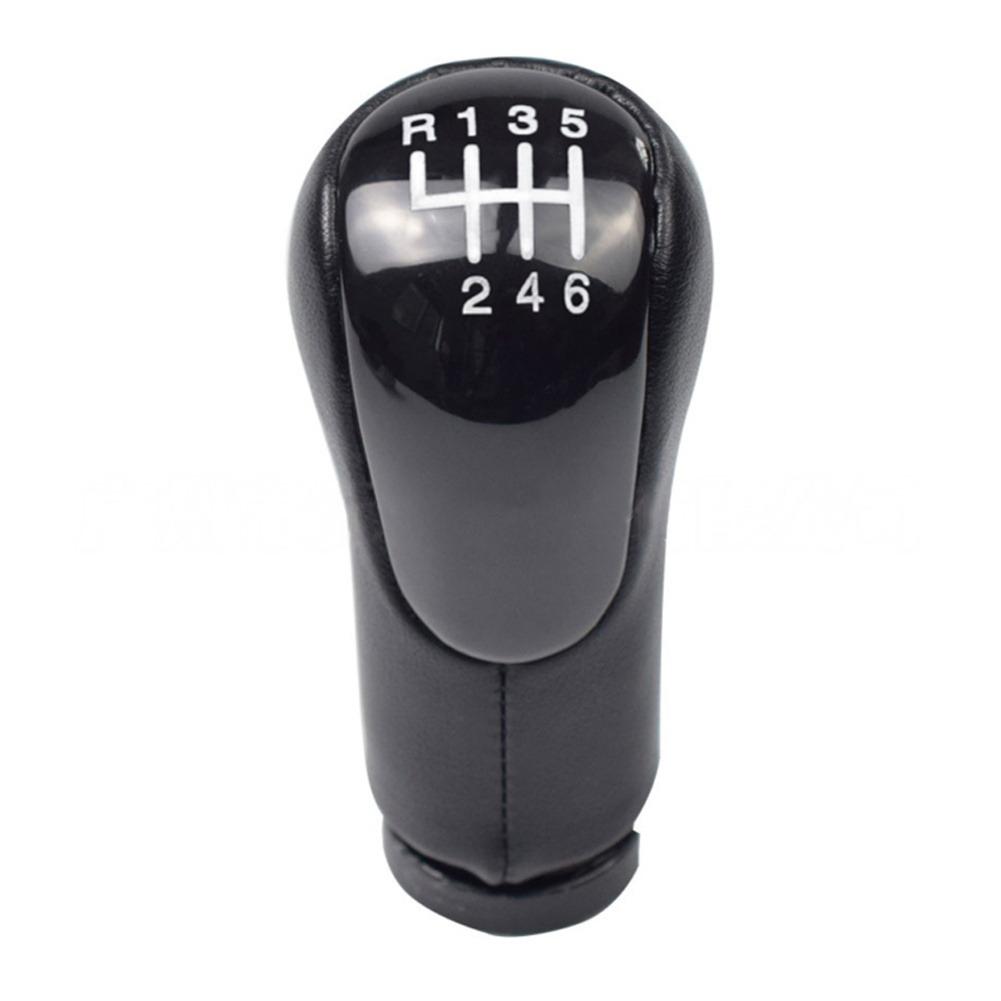 

6-Speed Gray Black Gearshift Knob For Ford For Fiesta For Fusion For Transit 2002-2008 Gear Shifter Shift Lever