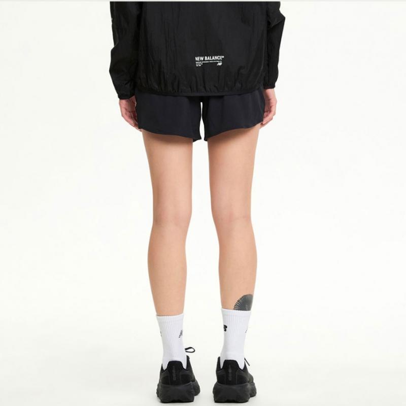 New Balance Nbnvf26312 Women 4 Part Rc Shorts  Black 