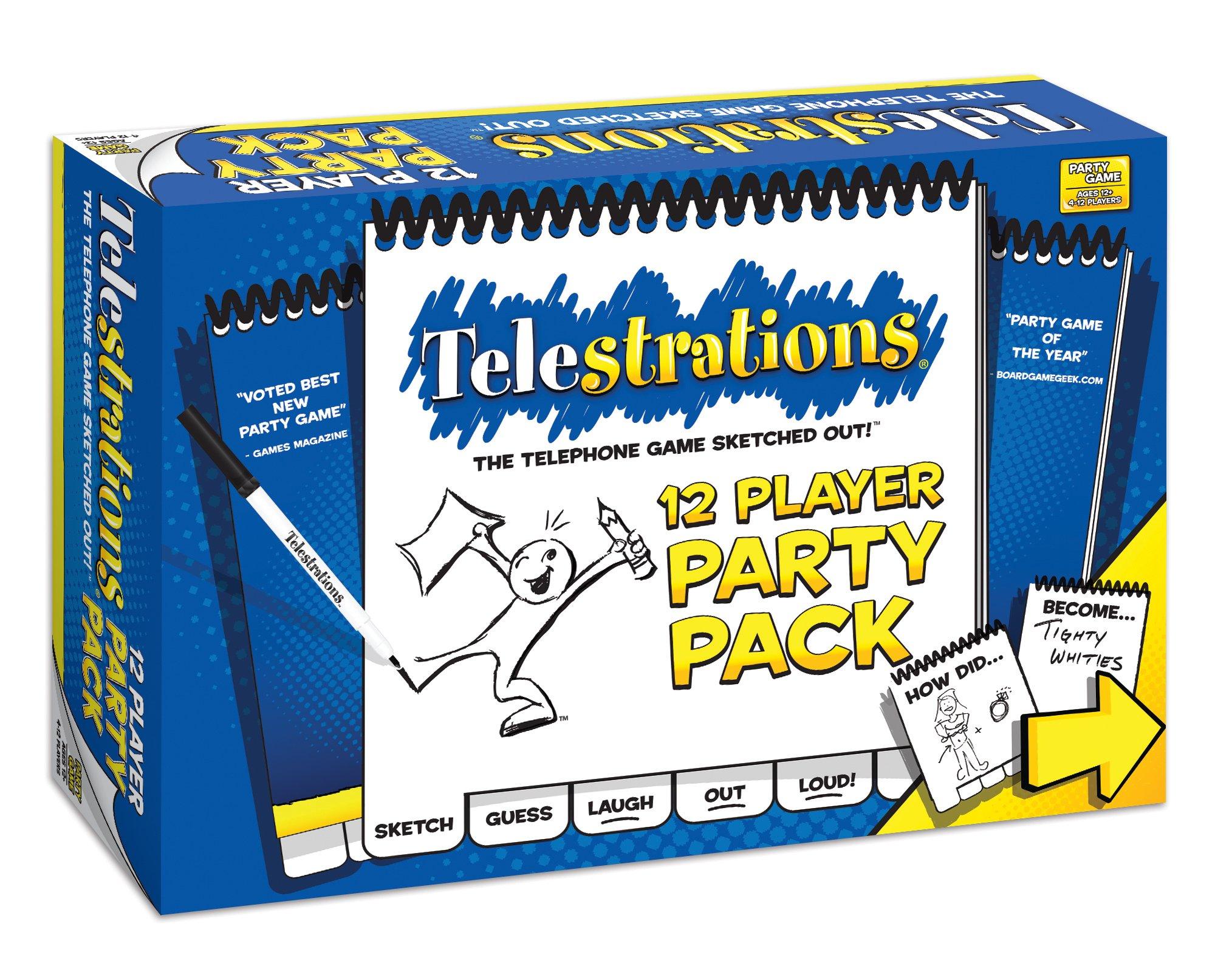 

Telestrations 12 Player Party Pack Board Game