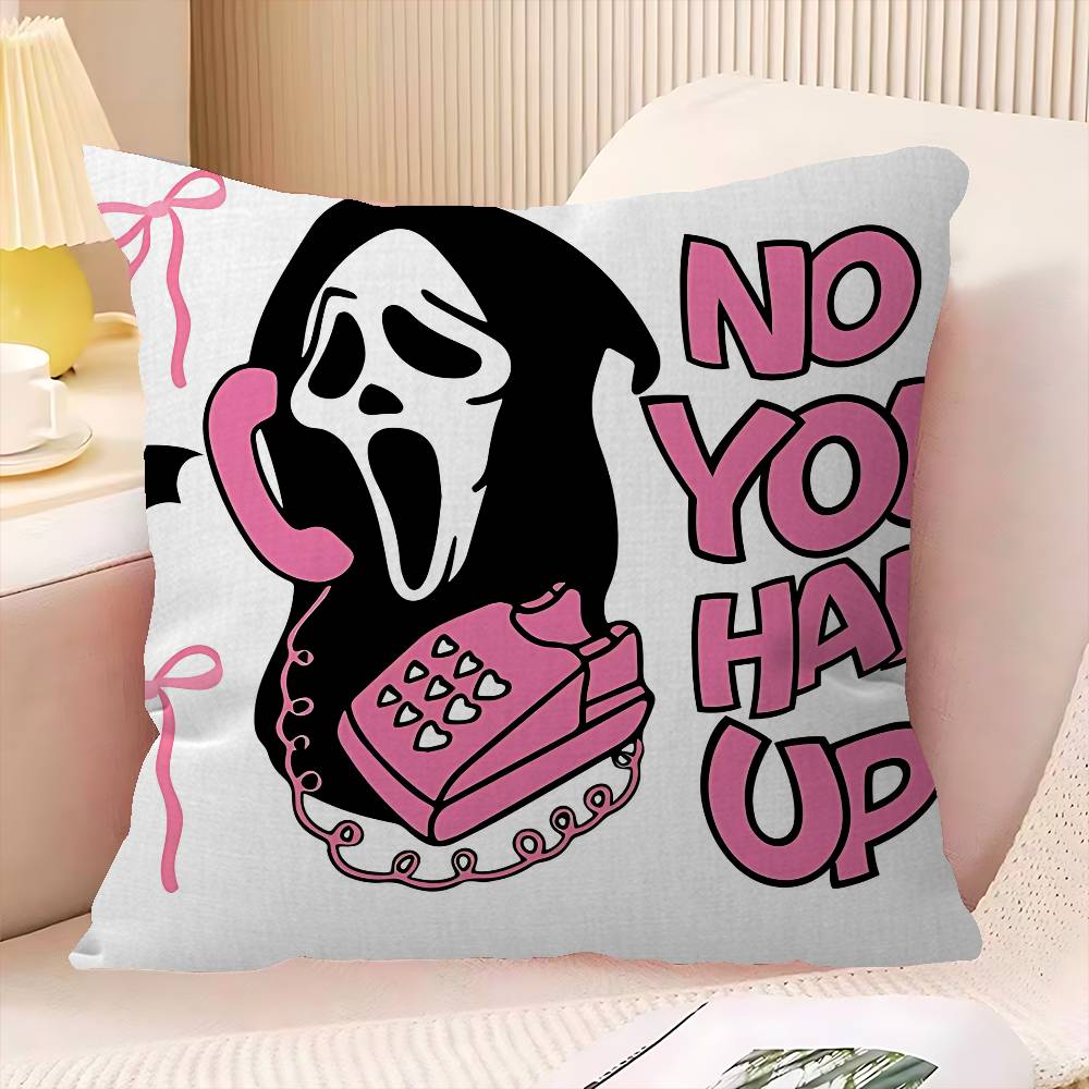 S-SCREAMS Horror Movie Pillowcases Home Bedding Decorative Pillow Cover Wedding Super Soft Pillow Case