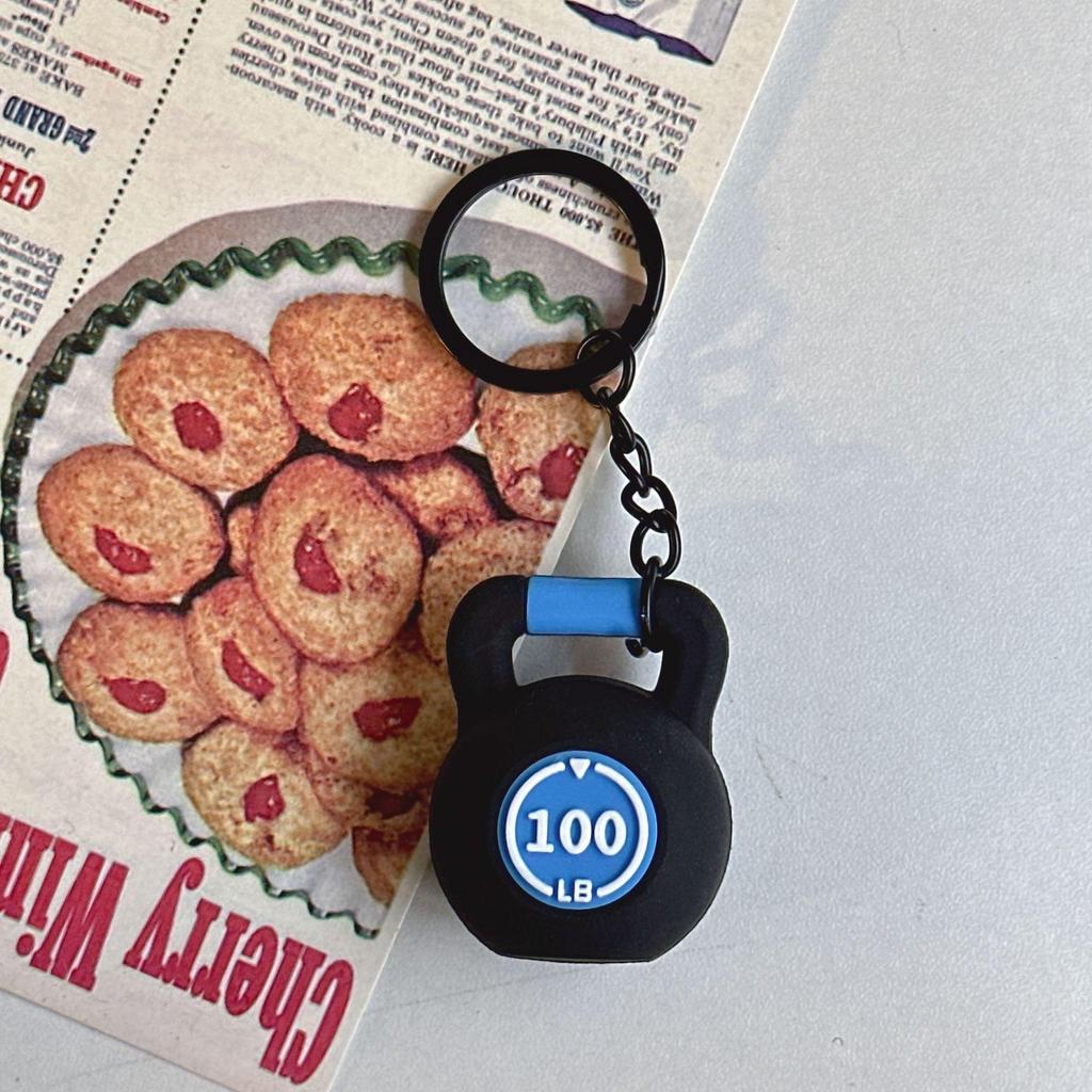 Eco Mini Gummi Pickleball Schläger Schlüsselanhänger - Sportrucksack Anhänger